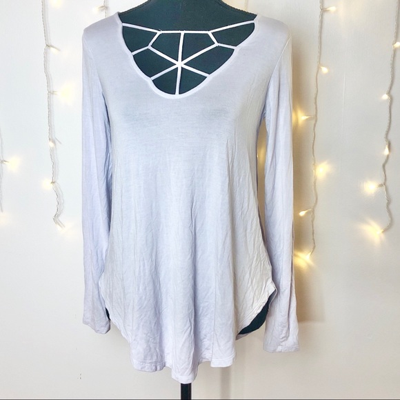 American Eagle Outfitters Tops - Soft and Sexy American Eagle 🦅 Strapy LongSleeve